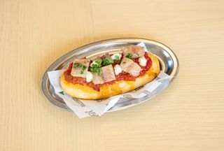 Coca de sardina ahumada