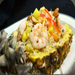 Arroz Frito Con Piña