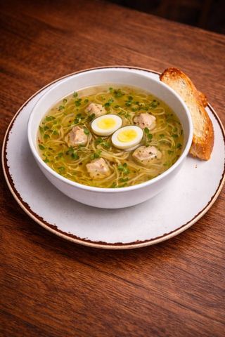 Бульйон з локшиною