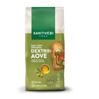 Pan 100% Integral Dextrín Aove: 100% Integral Y Alto En Fibra, De Sabor Único Gracias A Su Exclusivo Proceso De Dextrinado. Con Un Delicioso Toque De Aceite De Oliva Virg
