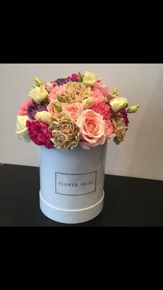 Boite de fleurs mélange