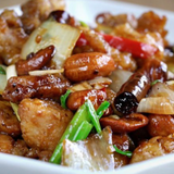 Pollo Al Estilo Hong Kong Y Nueces Al Nido