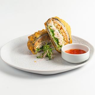 Азіатський бургер з креветкою ( 350г )