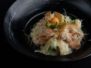 Овочі в сирно-вершковому соусі з пармезаном/Vegetables in cheese-cream sauce with parmesan (170g)