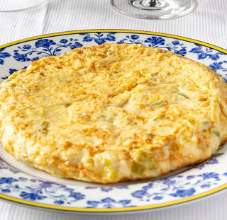 Tortilla De Merluza De pincho 