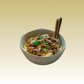 Pâtes Poulet Champignon