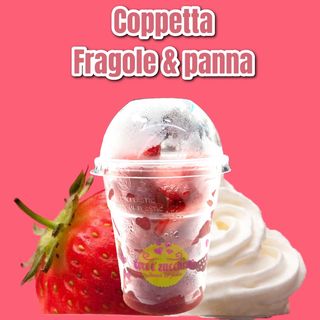 Coppetta fragole e panna