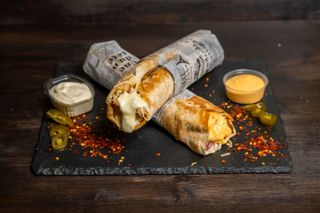 Shaorma cheddar / mozzarella