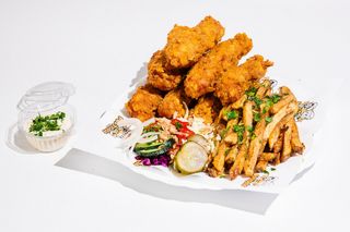 Meniu 7 crispy strips