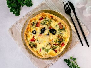 Kisz z pieczonym kurczakiem i warzywami