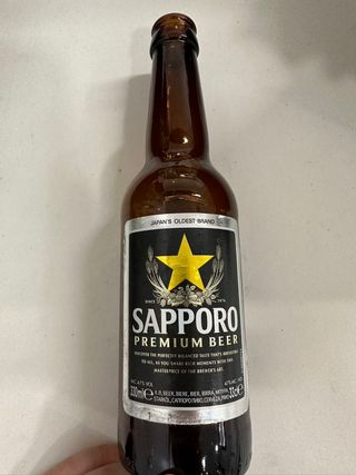 Cerveja Sapporo 330 Mililitros