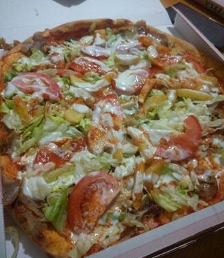 Pizza kebab