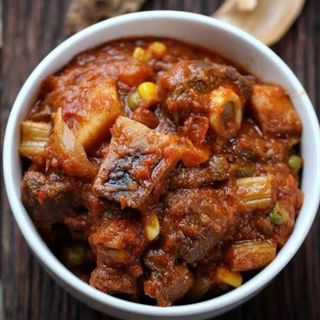 Goats meat stew