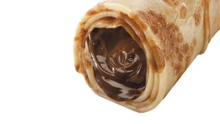 Блин с шоколадной начинкой