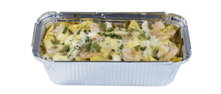 Penne Fruits De Mer Sauce Alfredo