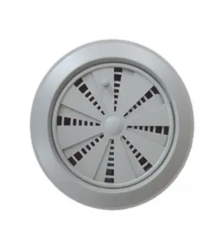 (182925) Rozetna za ventilaciju 150mm PVC siva