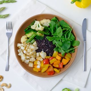 Sepia & Black Rice Bowl