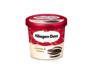 Häagen-Dazs Cup 100 ml - Cookies & Vanilla Cream