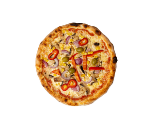 Vegetariana pizza 24 cm