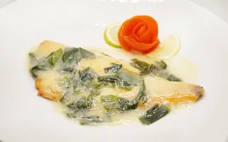Filetto di pesce bianco in salsa di miso
