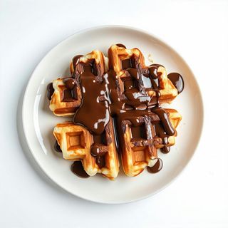 Waffle alla nutella