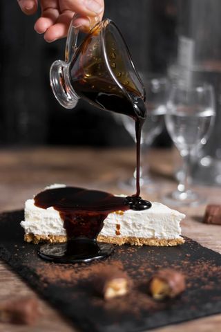 Cheesecake al caramello