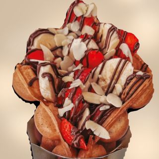  Гофрета ЯГОДИ И БАНАНИ