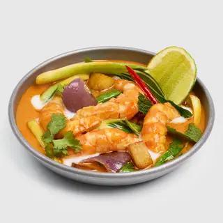 Curry Rojo Gambones-Carabineros