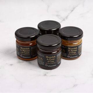 Pack 4 tarros mermelada (45 g.) artesanales del Valle de Liébana