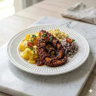 Pulpo A La Parrilla