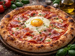 Pizza Carbonara