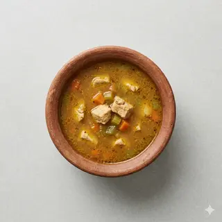 Sopa De Pollo Curry