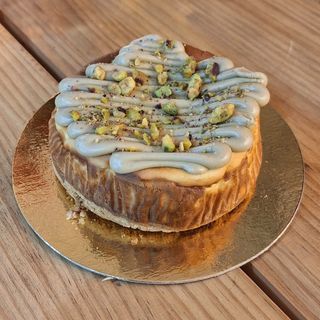 Mini cheesecake de pistacho 