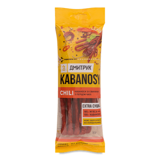 Кабаноси Дмитрук Chili зі свинини з чилі (80г)