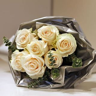 Srebrni buket XXL. 21 ruža