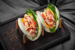 БУЛОЧКИ БАО З КРАБОМ (250г)