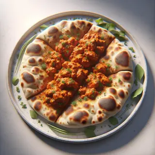 Chicken Keema Naan