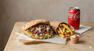 Menù panino kebab