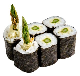 Hosomaki ze szparagami 6szt.
