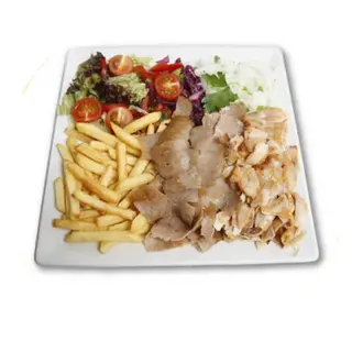 Plato Kebab Doble