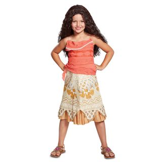 Costum Moana Deluxe 4-6 Ani