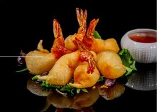 13. Gamberi fritti in pastella