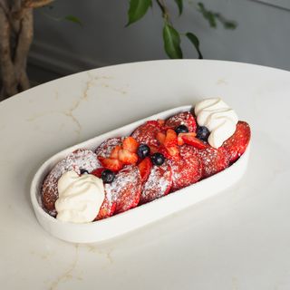 Panquecas Red Velvet