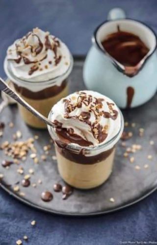 Chocolat chaud noisette chantilly 