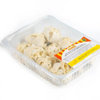 Манты Вост. с руб.мясом полуфабрикат с.м. (10 шт/550 гр)