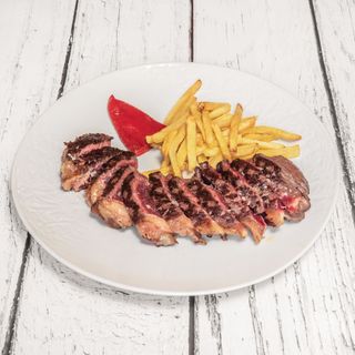 Lomo bajo de vacuno madurado, al grill.