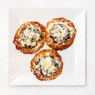 Placki ziemniaczane z pieczarkami