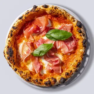 Pizza Margherita e Cotto