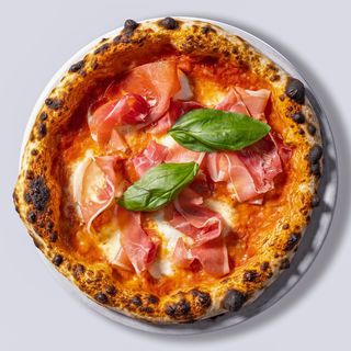 Pizza Margherita e Cotto