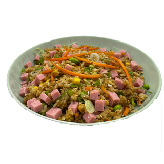 Arroz tres Delicias con jamon